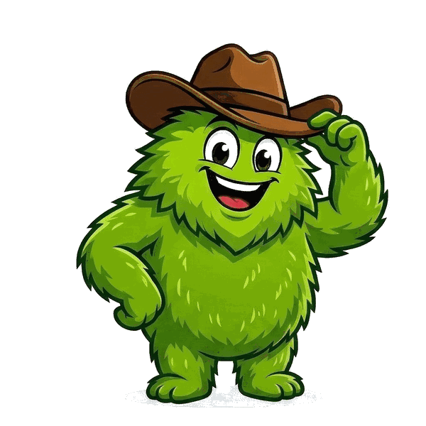Mossy, la mascotte de Pouss'Mousse
